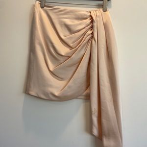 Jonathan Simkhai Asymmetric Drape Skirt
